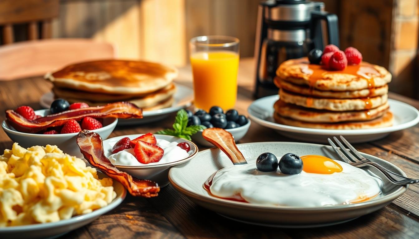 high protein breakfast for weight gain